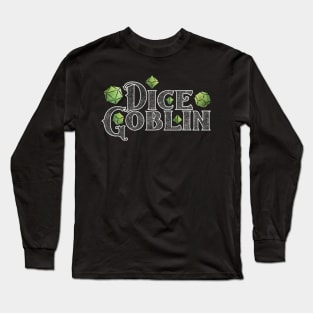 Dice Goblin Forest Green Dice Long Sleeve T-Shirt